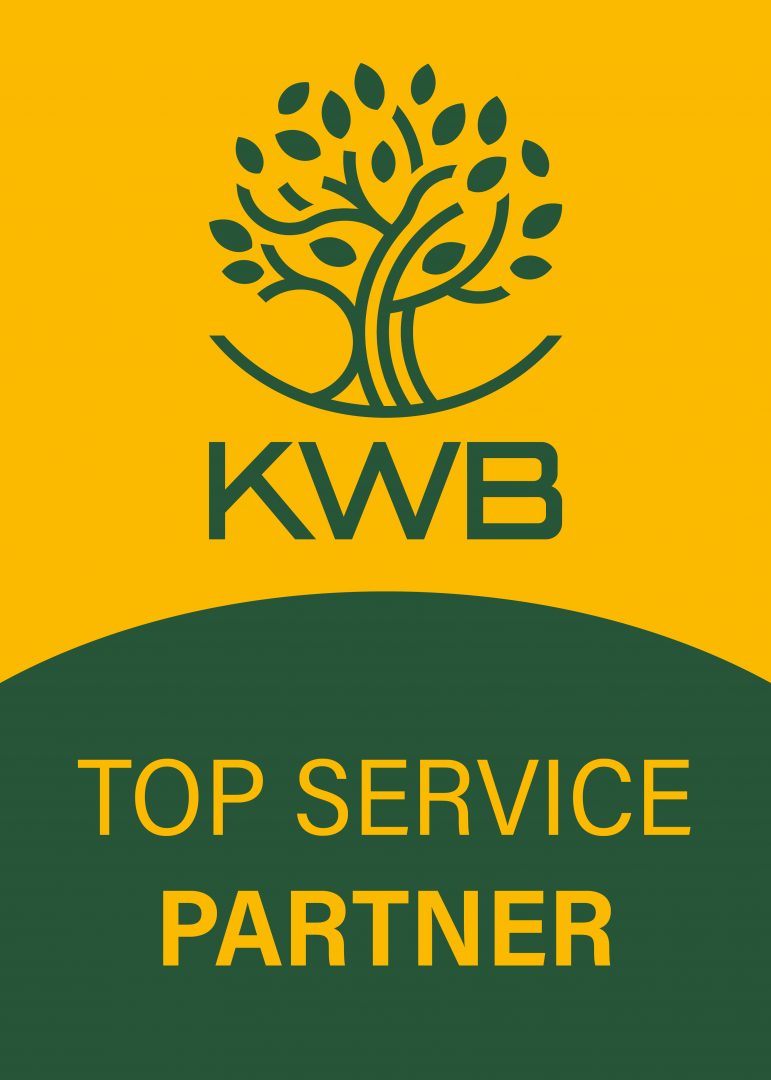 Wir sind KWB Top Service Partner.